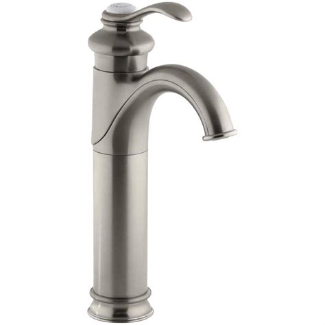 Kohler Fairfax Tall Single Hole Single Handle Low Arc Water Saving Bathroom Faucet In Vibrant