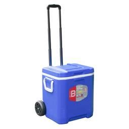 COOLER YETI 31QT CON RUEDAS Y ASA TELESCÓPICA AZUL BASA