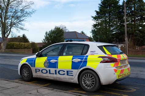 Durham Two Officers Were Taken To Hospital After A Police Car Rammed