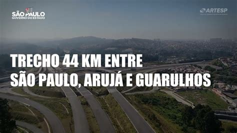 SP autorizou abertura de licitação para retomada das obras do Rodoanel