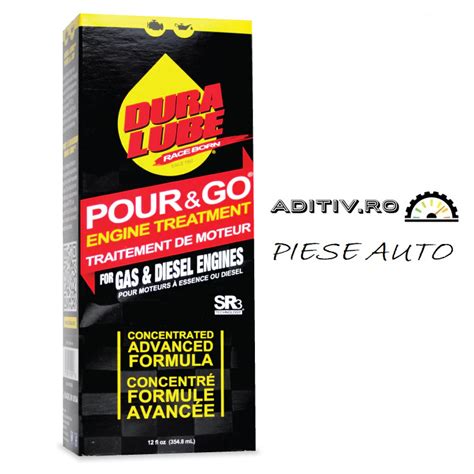 Dura Lube Pour Go Aditiv Ulei Tratament Pentru Ulei Motor 354 8 Ml