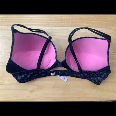 Pink Victoria S Secret Intimates And Sleepwear Victorias Secret Pink Leopard Print Pushup Bra