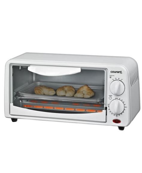 Courant Compact Toaster Oven White