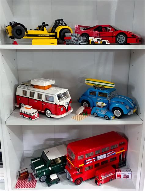 Creator cars and their mini versions! (+ Caterham) : lego