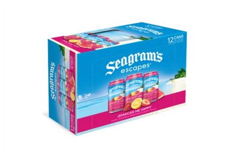 Seagram S Escapes Jamaican Me Happy Flavored Hard Beverage 12 Ct 12 Fl