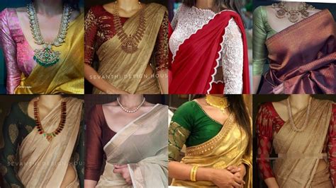 Saree And Blouse Colour Combination Ideas Latest Mix And Match Saree