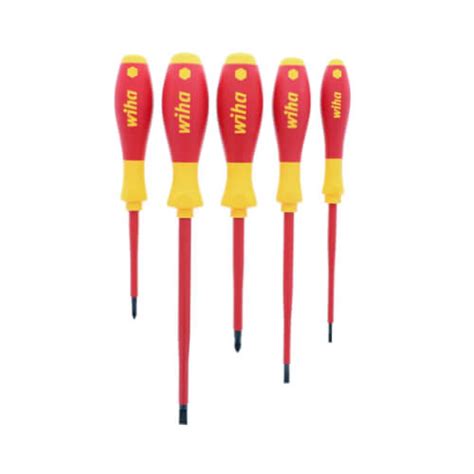 Wiha Wiha Wiha Piece Insulated Softfinish Screwdriver Set