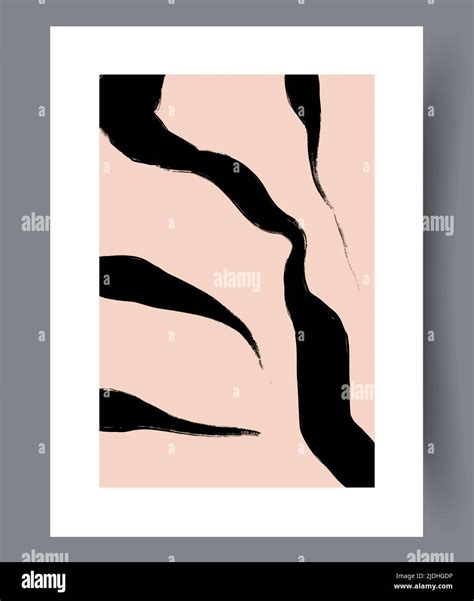 Printable Minimalistic Wall Art Decor Stock Vector Image And Art Alamy