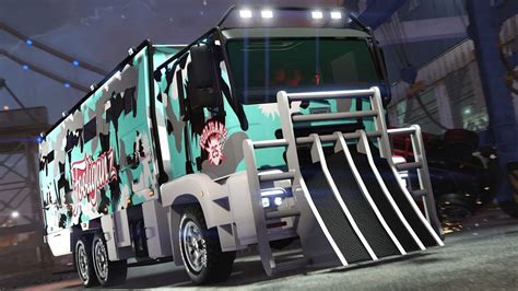 GTA Online New Free Green Fooliganz MTL Brickade 6x6 Livery Any