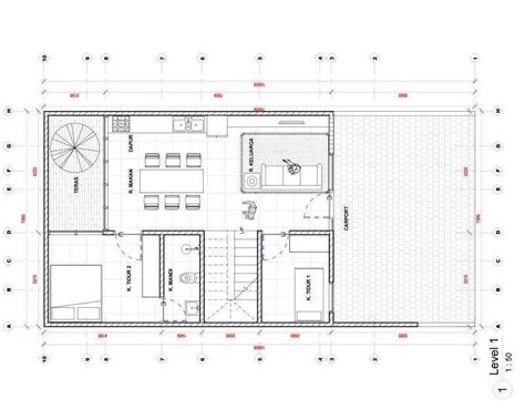 Denah Rumah Mewah 2 Lantai | Desain Rumah Minimalis 2019