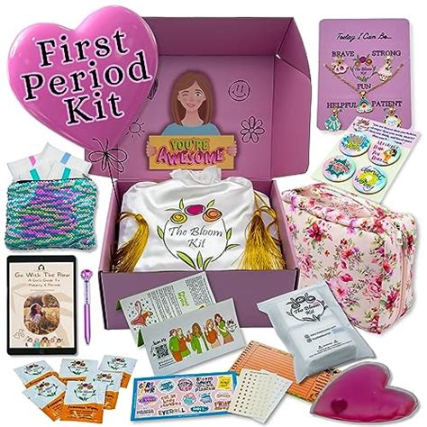 First Period Kits For Tweens Hip Hoo Rae