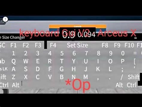 Arceus X Roblox Script Keyboard Gui V2 Op Arceus X V2 1 1 YouTube