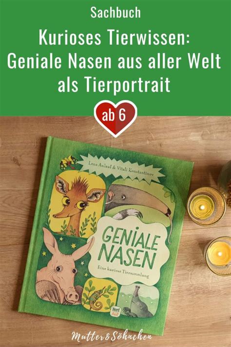 Tierbuch über Geniale Nasen Eine kuriose Tiersammlung