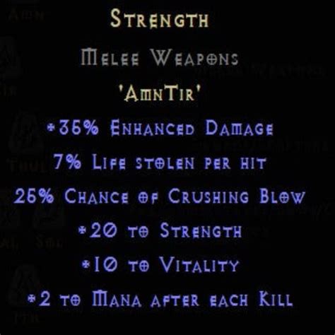 Buy D2r Strength Rune Pack Diablo 2 Resurrected D2r Item Shop D2rgear