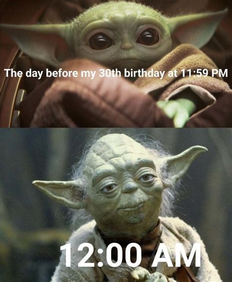 Baby Yoda Birthday Meme - Movie Wallpaper