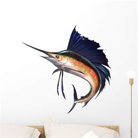 Swordfish Sailfish Wall Decal Wallmonkeys