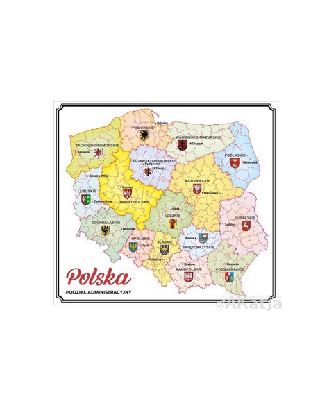 Polska Mapa Administracyjna