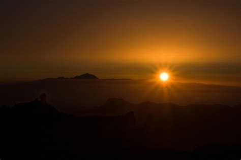 Gran Canaria Un Paisaje Por Descubrir Puesta De Sol Y Calima