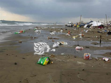 Expo Feria y playa deja más de 150 toneladas de basura