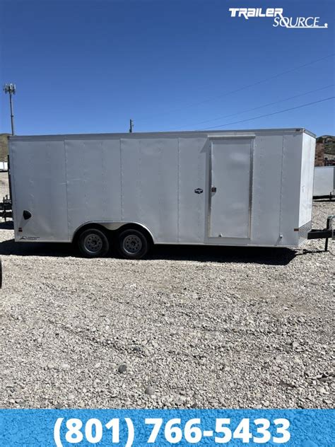 2024 American Hauler Arrow Deluxe 85x20 Tandem Axle Enclosed Cargo Trailer 70 Interior 10k