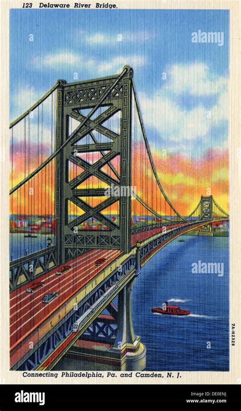 Delaware river bridge hi-res stock photography and images - Alamy