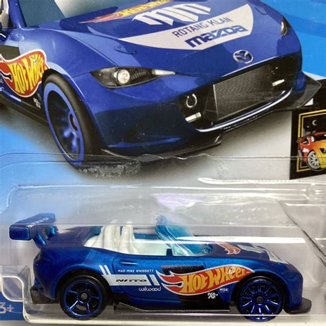 未使用に近いホットウィール マツダ MX ミアータ 青 ロードスター ブリスター割れあり Hot Wheelsの落札情報詳細 ヤフオク落札価格検索 オークフリー
