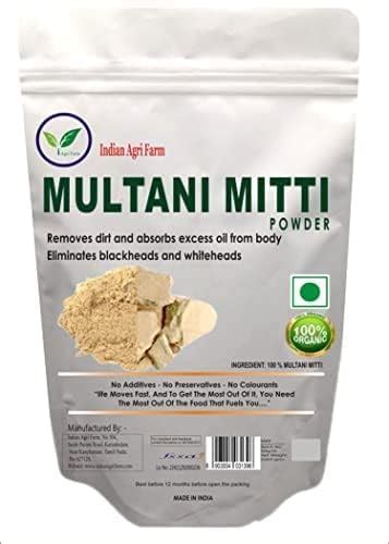 Iagrifarm Multani Mitti Fuller S Earth Clay Powder 500 Gram For