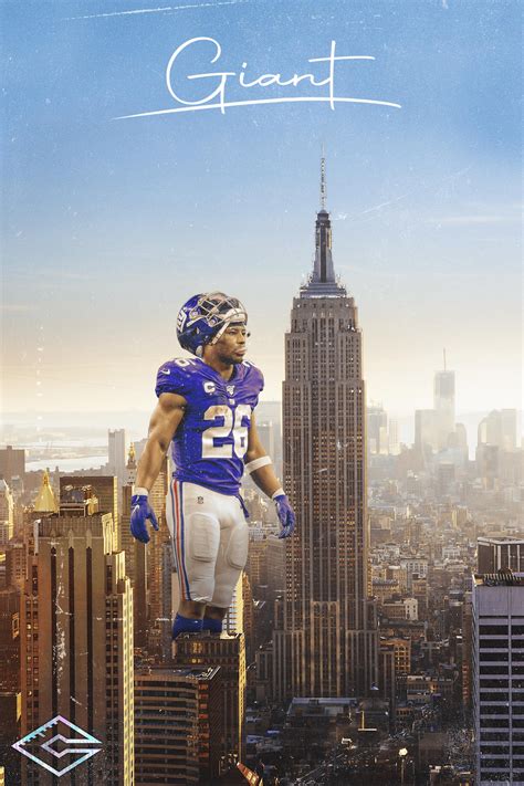 Saquon Barkley 4K Epic Desktop Wallpaper