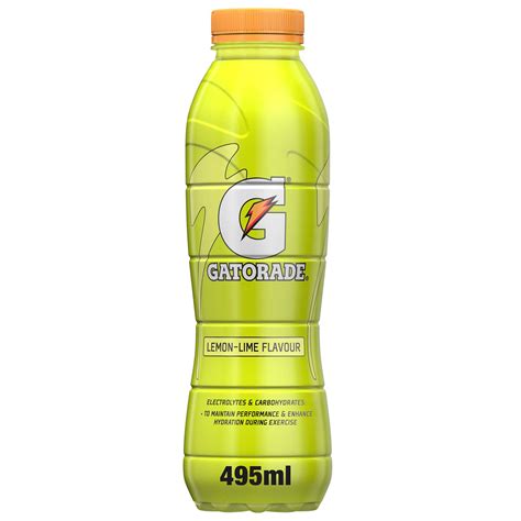 Buy Gatorade Lemon Lime Sports Drink 495ml Online In Uae Talabat Uae