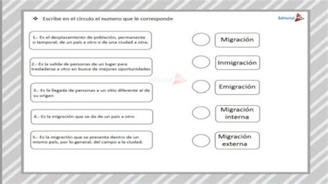 La Migracion Definici N Y Sus Causas Externa E Interna Para Imprimir