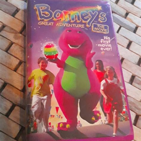 Barney The Dinosaur Other Barneys Great Adventure The Movie Vhs Poshmark