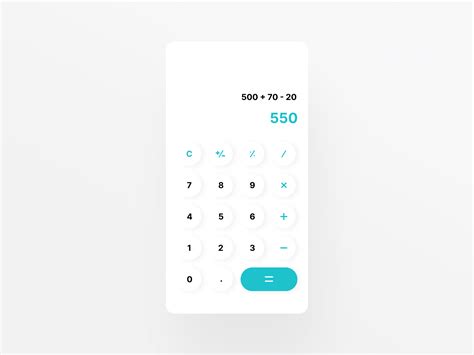 Neumorphism Calculator By Mari Movcharenko On Dribbble