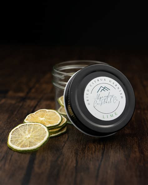 Dehydrated Lime Garnish – Alpenglow Cocktail Company