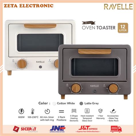 Jual RAVELLE Korean Mini Electric Oven 12L REO 12L Open Listrik Mini