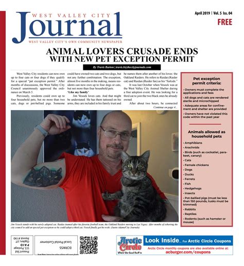 West Valley City Journal April 2019 by The City Journals - Issuu