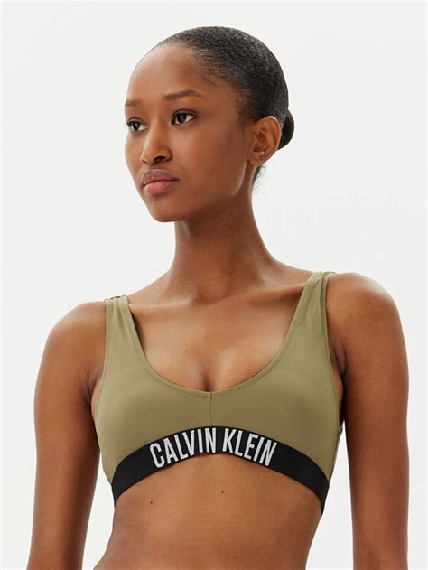 Calvin Klein Swimwear Bikini Oberteil Kw Kw Gr N Modivo De