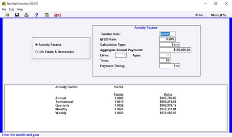 Factors Annuity Life Estate And Remainder Factors Leimberg Leclair