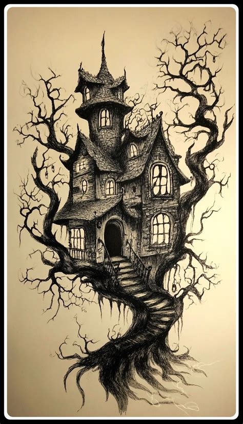 These 30 Halloween Drawing Ideas Will Give You Spooky Vibes! 163