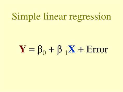 Ppt Regression 1 Simple Linear Regression Powerpoint Presentation Id 1171090