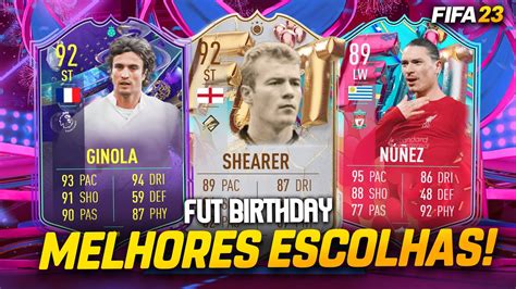 FIFA 23 MELHORES ESCOLHAS SWAPS FUT BIRTHDAY GARANTA A MELHOR