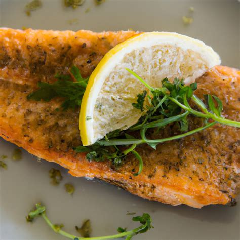 Gebratener Lachs Mit Zitronen Kr Uter Kruste Fetti De