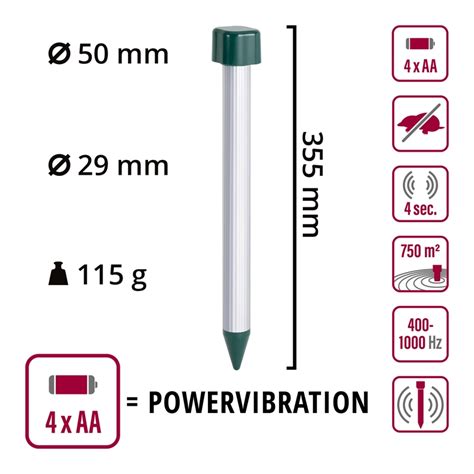 X Voss Sonic Moleex Maulwurfvertreiber