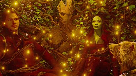 Guardians Of The Galaxy Vol 1 We Are Groot Groot S Sacrifice Scene