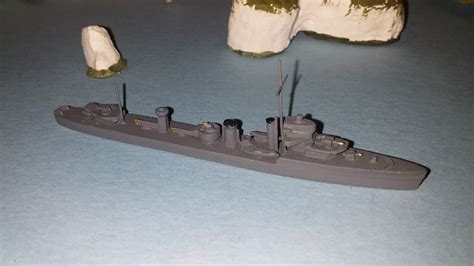 Hms Viscount Rn Vandw Destroyer As Built Ww1 And 2 Dg Fd26b £716