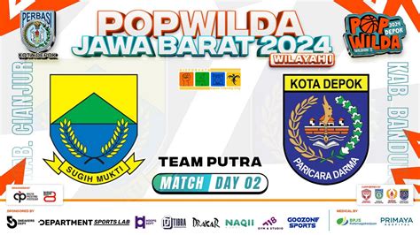 Live Day Match Kab Cianjur Vs Kota Depok Team Putra