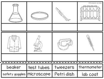 ABLLS R ALIGNED WORKBOXES Q5 Science Tools Matching Words To Pictures