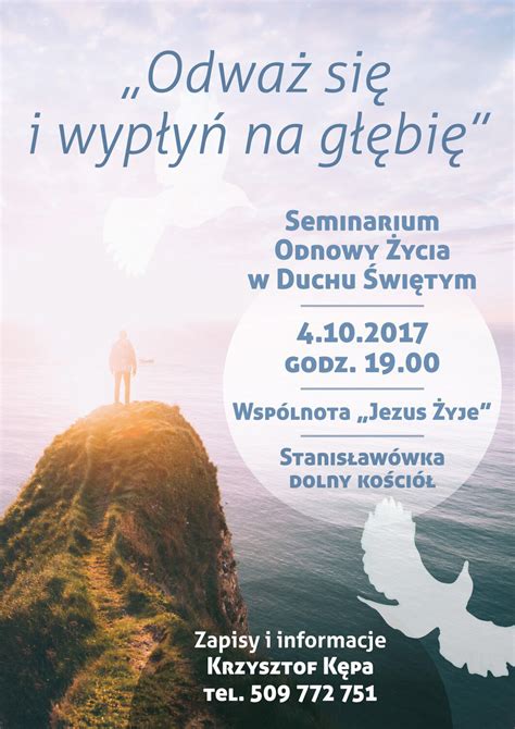 Seminarium odnowy życia w Duchu Świętym Parafia pw św Stanisława Kostki