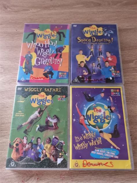 4X THE WIGGLES DVD Bulk Bundle Lot ABC for Kids Free Postage $2.99 ...