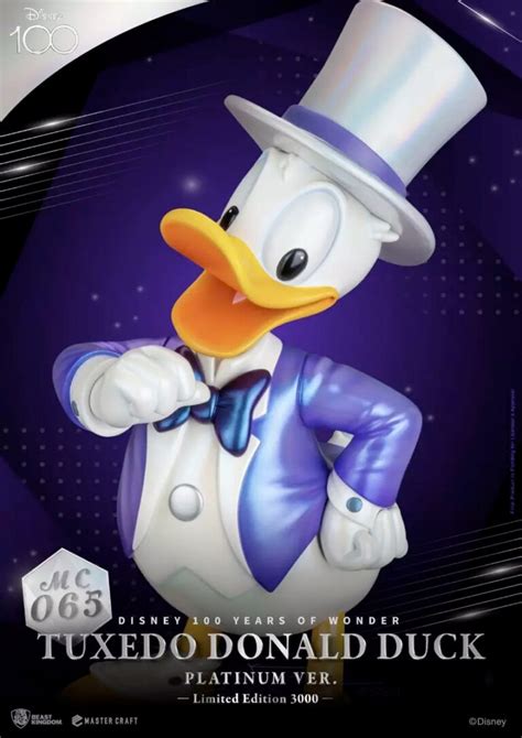 Pato Donald Master Craft Disney 100 Anos Estátua de Luxo Beast