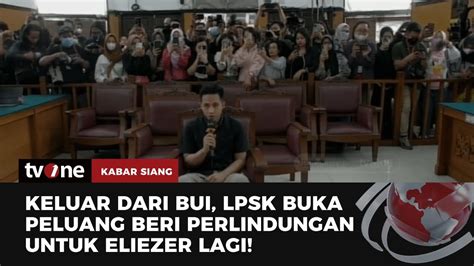 Lpsk Kembali Buka Pintu Perlindungan Untuk Bharada E Kabar Siang